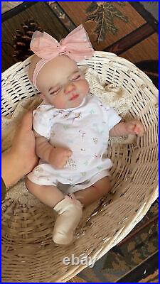 18 Cuddly Reborn Baby Doll Pascale Newborn Realistic Boy Girl Handmade Toy Gift