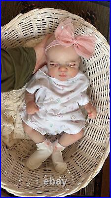 18 Cuddly Reborn Baby Doll Pascale Newborn Realistic Boy Girl Handmade Toy Gift