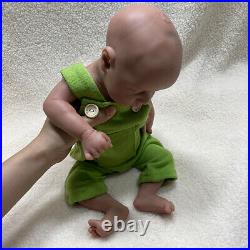 18 Full Platinum Silicone Reborn Doll Floppy African American Newborn Baby Boy