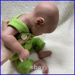 18 Full Platinum Silicone Reborn Doll Floppy African American Newborn Baby Boy