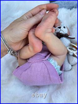 18 Inch Lifelike Twin Reborn Baby Dolls Girl, Realistic Twin Newborn Baby Doll T