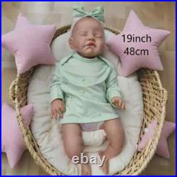 18 Inch Sleeping Pouty Mouth Lifelike Newborn Baby Doll With Cloth Body 18 Inch Sleeping Pouty Mouth Lifelike Newborn Baby Doll With Cloth Body