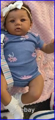 18' Realistic Custom Reborn doll (Glass beaded) 6 1/2
