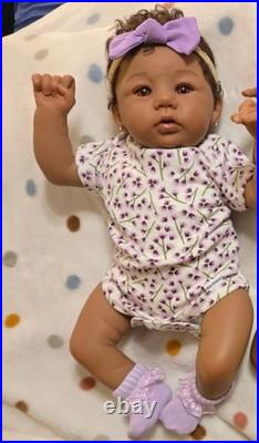 18' Realistic Custom Reborn doll (Glass beaded) 6 1/2