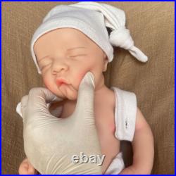 18 Realistic Silicone Reborn Baby Boy Floppy Painted Weighted Newborn Doll