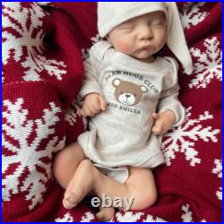18 Realistic Silicone Reborn Baby Boy Floppy Painted Weighted Newborn Doll