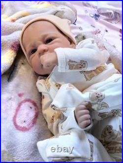 18 Reborn Baby Boy Doll Lifelike Soft Vinyl & Cloth Body 5 Lbs Floppy Newborn 18 Reborn Baby Boy Doll Lifelike Soft Vinyl & Cloth Body 5 Lbs Floppy Newborn