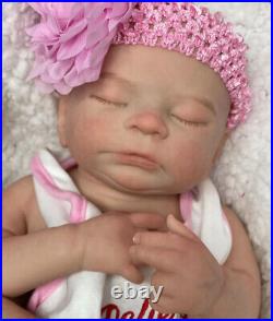 18inch Timothy Reborn Girl Doll Full Body Solid Platinum Silicone Doll Newborn 18inch Timothy Reborn Girl Doll Full Body Solid Platinum Silicone Doll Newborn