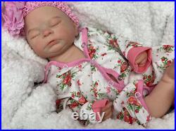 18inch Timothy Reborn Girl Doll Full Body Solid Platinum Silicone Doll Newborn 18inch Timothy Reborn Girl Doll Full Body Solid Platinum Silicone Doll Newborn