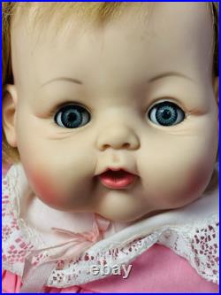 1962 Madame Alexander Kitten Kries Baby Doll 19 Drink & Cry Mama Doll