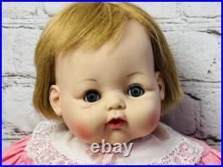 1962 Madame Alexander Kitten Kries Baby Doll 19 Drink & Cry Mama Doll