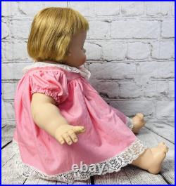 1962 Madame Alexander Kitten Kries Baby Doll 19 Drink & Cry Mama Doll