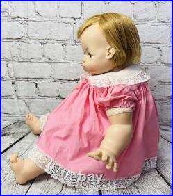 1962 Madame Alexander Kitten Kries Baby Doll 19 Drink & Cry Mama Doll