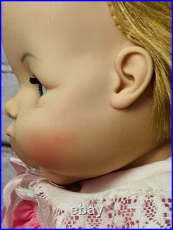 1962 Madame Alexander Kitten Kries Baby Doll 19 Drink & Cry Mama Doll