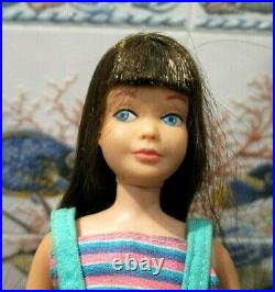 1965 SKIPPER DOLL withBENDABLE LEGSMINT FACE+RAVEN HAIR#10301968 HTF T`NT OSS