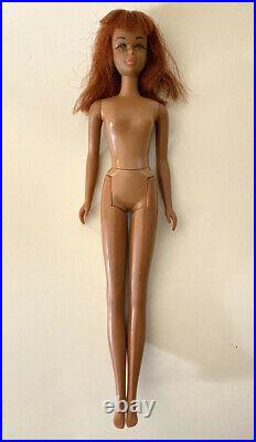 1967 Black Francie- Barbie's Friend- Made In Japan, 1966 On Right Butt Cheek