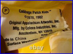 1983 Cabbage Patch Kids Doll RARE Blue Eyes, Red Fuzzy Hair, Pigtails, Dimples