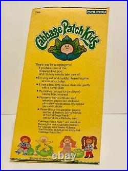 1983 Cabbage Patch Kids Doll RARE Blue Eyes, Red Fuzzy Hair, Pigtails, Dimples