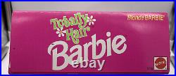 1991 TOTALLY HAIR Blond Barbie Doll Longest Hair Ever with Styling Gel #1112 NRFB