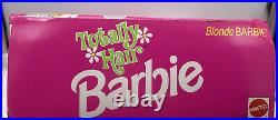 1991 TOTALLY HAIR Blond Barbie Doll Longest Hair Ever with Styling Gel #1112 NRFB