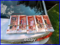 1997 SPICE GIRLS Girl Power Dolls Complete Set of 5 New In Box by Galoob 1997 SPICE GIRLS Girl Power Dolls Complete Set of 5 New In Box by Galoob