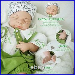 19.68 Inch Reborn Baby Doll Newborn Boy Artist Painted Full Body Lifelike Toy