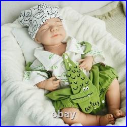 19.68 Inch Reborn Baby Doll Newborn Boy Artist Painted Full Body Lifelike Toy