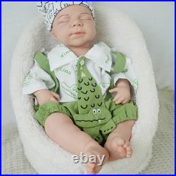 19.68 Inch Reborn Baby Doll Newborn Boy Artist Painted Full Body Lifelike Toy
