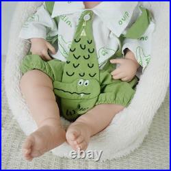 19.68 Inch Reborn Baby Doll Newborn Boy Artist Painted Full Body Lifelike Toy