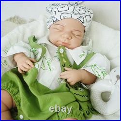 19.68 Inch Reborn Baby Doll Newborn Boy Artist Painted Full Body Lifelike Toy