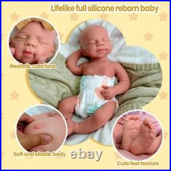 19.68'' Reborn doll, silicone girl doll, handmade, crafts, children's toys, gifts