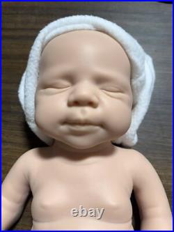 19.68'' Unpainted doll, silicone reborn doll, handmade, children's toys, gifts