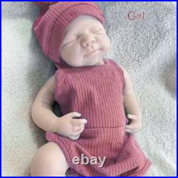 19.68'' Unpainted doll, silicone reborn doll, handmade, children's toys, gifts