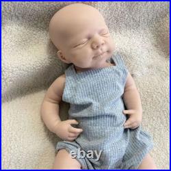 19.68'' Unpainted doll, silicone reborn doll, handmade, children's toys, gifts