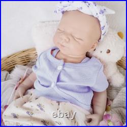 19.68'' Unpainted doll, silicone reborn doll, handmade, children's toys, gifts