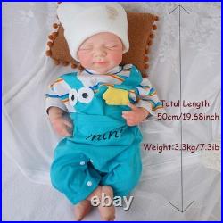 19.68'' silicone reborn doll handmade washable handicrafts gifts companionship
