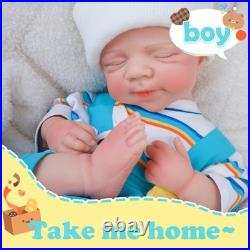 19.68'' silicone reborn doll handmade washable handicrafts gifts companionship