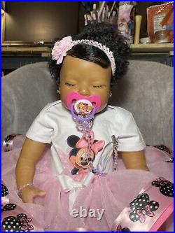 19 Africa American Reborn Baby Doll