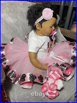 19 Africa American Reborn Baby Doll