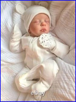 19 Baby Reborn Doll Weighted Limbs Newborn Realistic Boy Girl Handmade Toy Gift