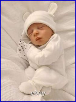 19 Baby Reborn Doll Weighted Limbs Newborn Realistic Boy Girl Handmade Toy Gift