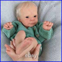 19 Felicia Reborn Baby Doll Handmade Realistic Soft Touch Birthday Gift for Kid