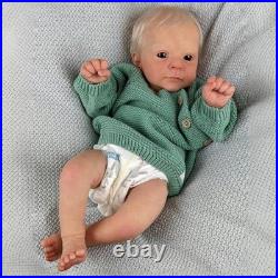 19 Felicia Reborn Baby Doll Handmade Realistic Soft Touch Birthday Gift for Kid