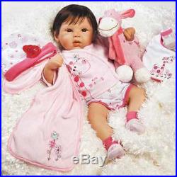 19'' Lifelike Baby Girl Doll Silicone Vinyl Reborn Newborn Dolls+Clothes
