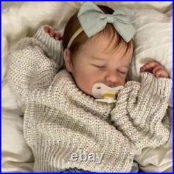 19 Loulou Lifelike Reborn Baby Doll Soft Touch Cuddly Lovely Newborn Cute Gift