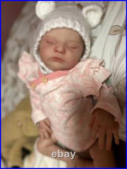 19 Realistic Reborn Baby Doll Handmade Weighted Newborn Girl Boy Laura Toy Gift