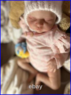19 Realistic Reborn Baby Doll Handmade Weighted Newborn Girl Boy Laura Toy Gift 19 Realistic Reborn Baby Doll Handmade Weighted Newborn Girl Boy Laura Toy Gift