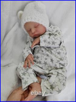 19 Realistic Reborn Baby Doll Handmade Weighted Newborn Girl Boy Laura Toy Gift