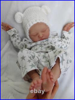 19 Realistic Reborn Baby Doll Handmade Weighted Newborn Girl Boy Laura Toy Gift