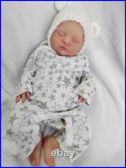 19 Realistic Reborn Baby Doll Handmade Weighted Newborn Girl Boy Laura Toy Gift